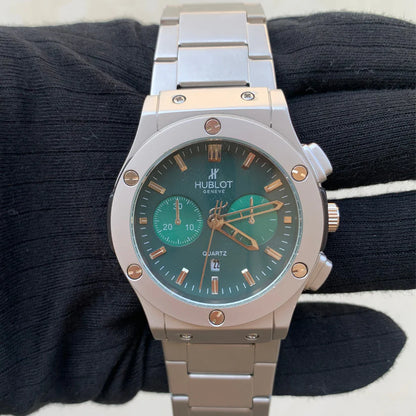 Hublot watch for men and boy best quality with metal dial priemium look water resistant